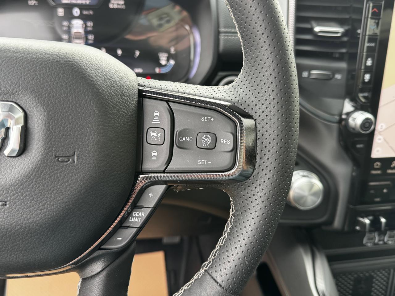 2025 Ram 1500 Sport Night Edition Crew Cab 4x4 | 3L Hurricane | Leather | NAV | Heated Vented Seats Redwater AB