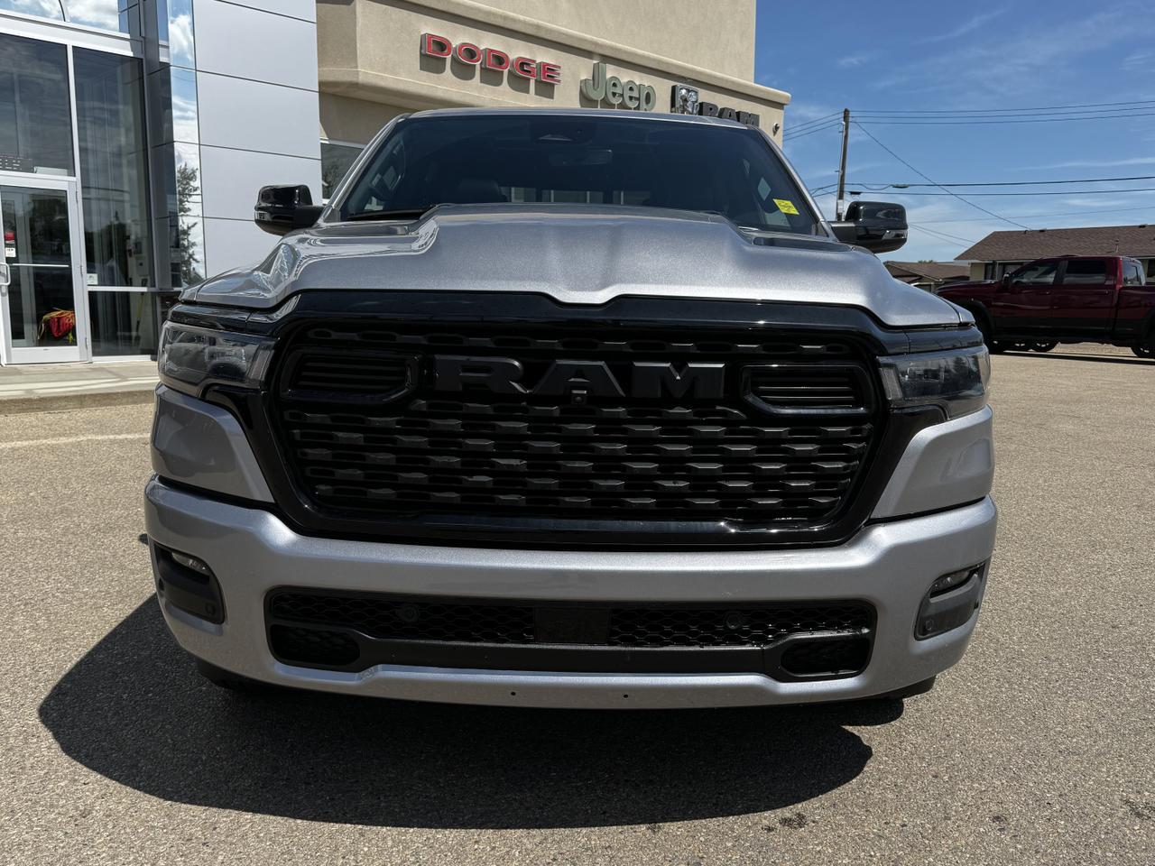 2025 Ram 1500 Sport Night Edition Crew Cab 4x4 | 3L Hurricane | Leather | NAV | Pano Sunroof | Power Tailgate Redwater AB