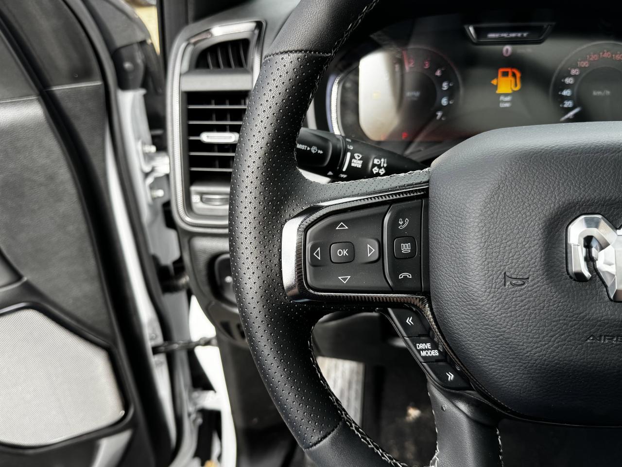 2025 Ram 1500 Sport Night Edition Crew Cab 4x4 | 3L Hurricane | Pano Sunroof | Leather | Heated Vented Seats | NAV Redwater AB