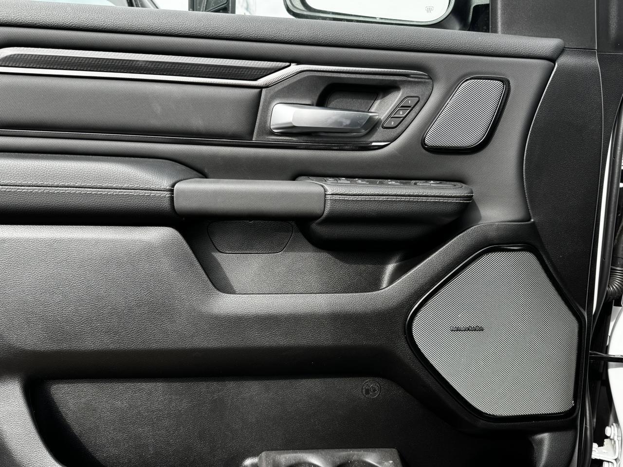 2025 Ram 1500 Sport Night Edition Crew Cab 4x4 | 3L Hurricane | Pano Sunroof | Leather | Heated Vented Seats | NAV Redwater AB
