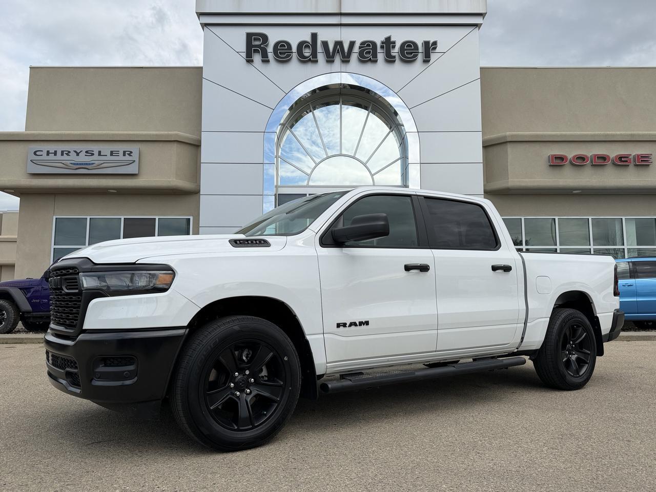 2025 Ram 1500 Tradesman Crew Cab 4x4 | Low KMs | 3L Hurricane | Front Bench | Backup Camera