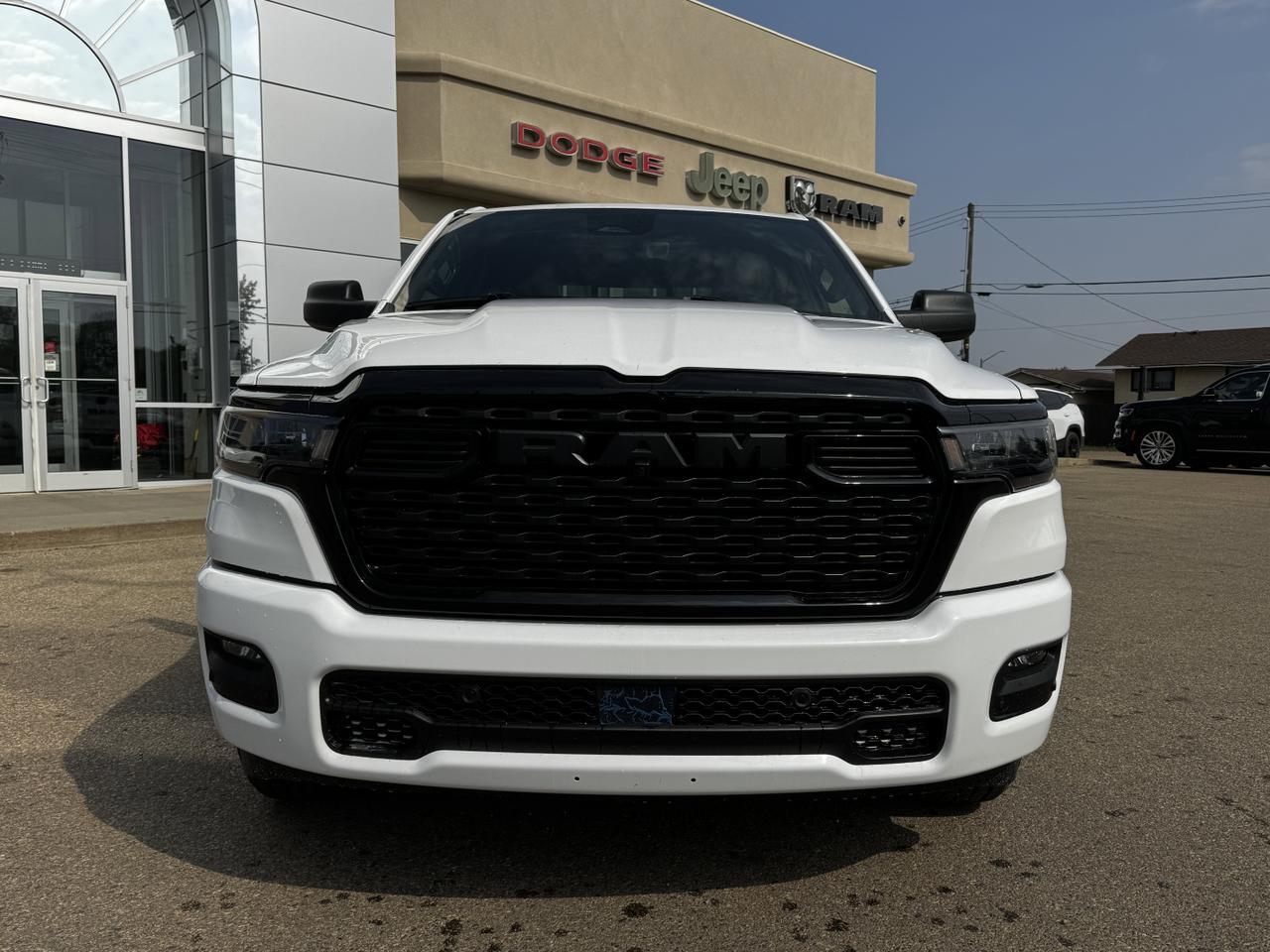 2025 Ram 1500 Tradesman Night Edition Crew Cab 4x4 | 3L Hurricane | Cloth Bench Redwater AB