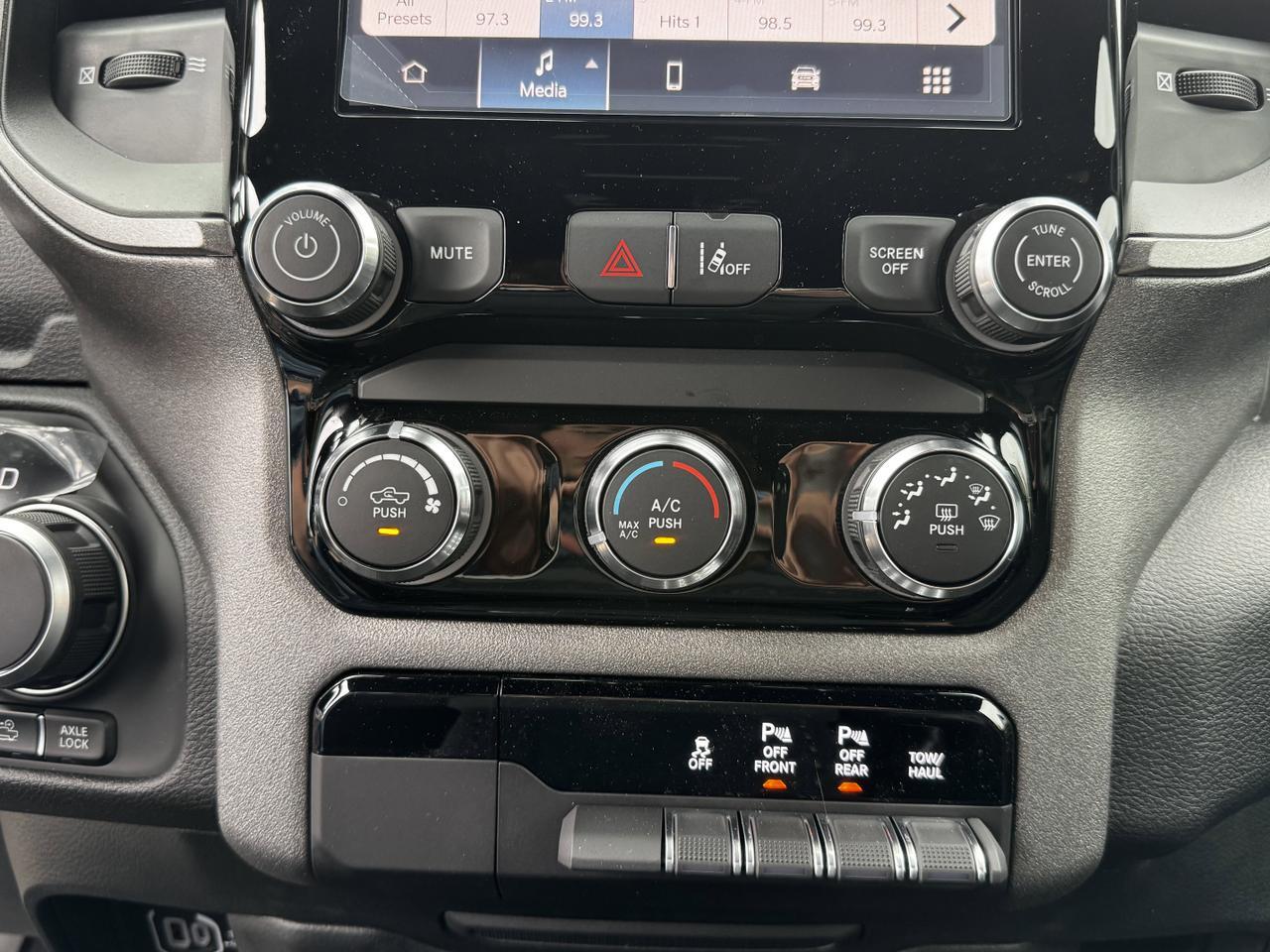 2025 Ram 1500 Tradesman Warlock Crew Cab 4x4 | 3L Hurricane | Cloth Bench | 125L Fuel Tank | Redwater AB