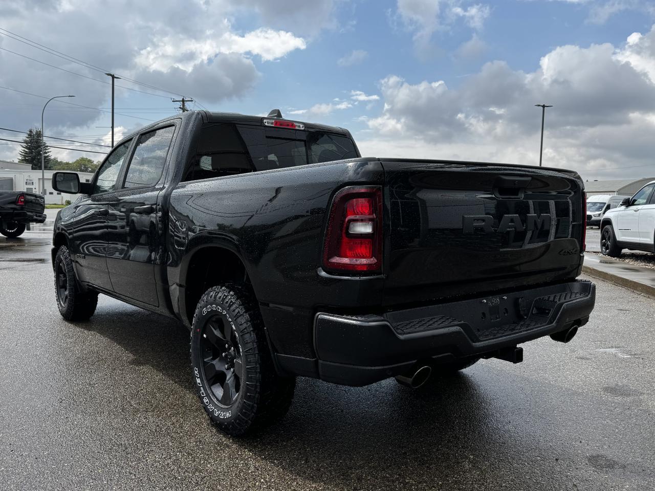 2025 Ram 1500 Tradesman Warlock Crew Cab 4x4 | 3L Hurricane | Cloth Bench | 125L Fuel Tank | Redwater AB