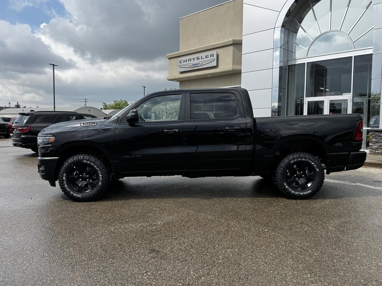 2025 Ram 1500 Tradesman Warlock Crew Cab 4x4 | 3L Hurricane | Cloth Bench | 125L Fuel Tank | Redwater AB