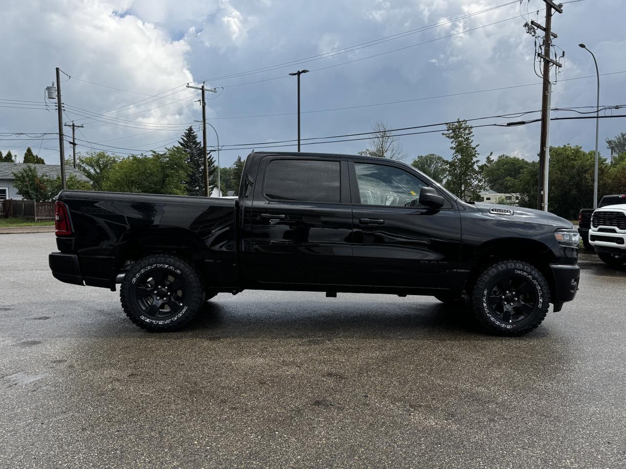2025 Ram 1500 Tradesman Warlock Crew Cab 4x4 | 3L Hurricane | Cloth Bench | 125L Fuel Tank | Redwater AB