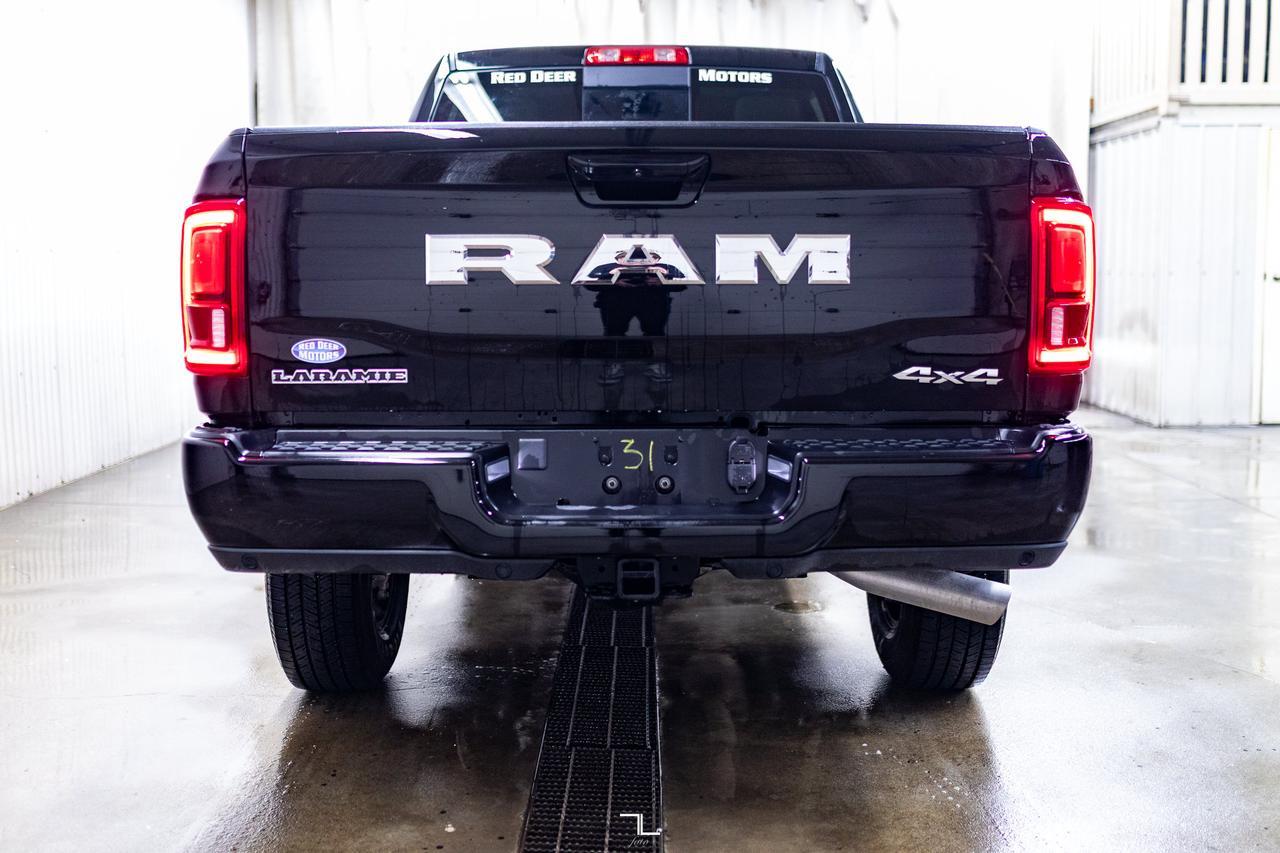 2025 Ram 2500 4x4 Crew Cab Laramie Diesel Leather Nav BCam Red Deer AB