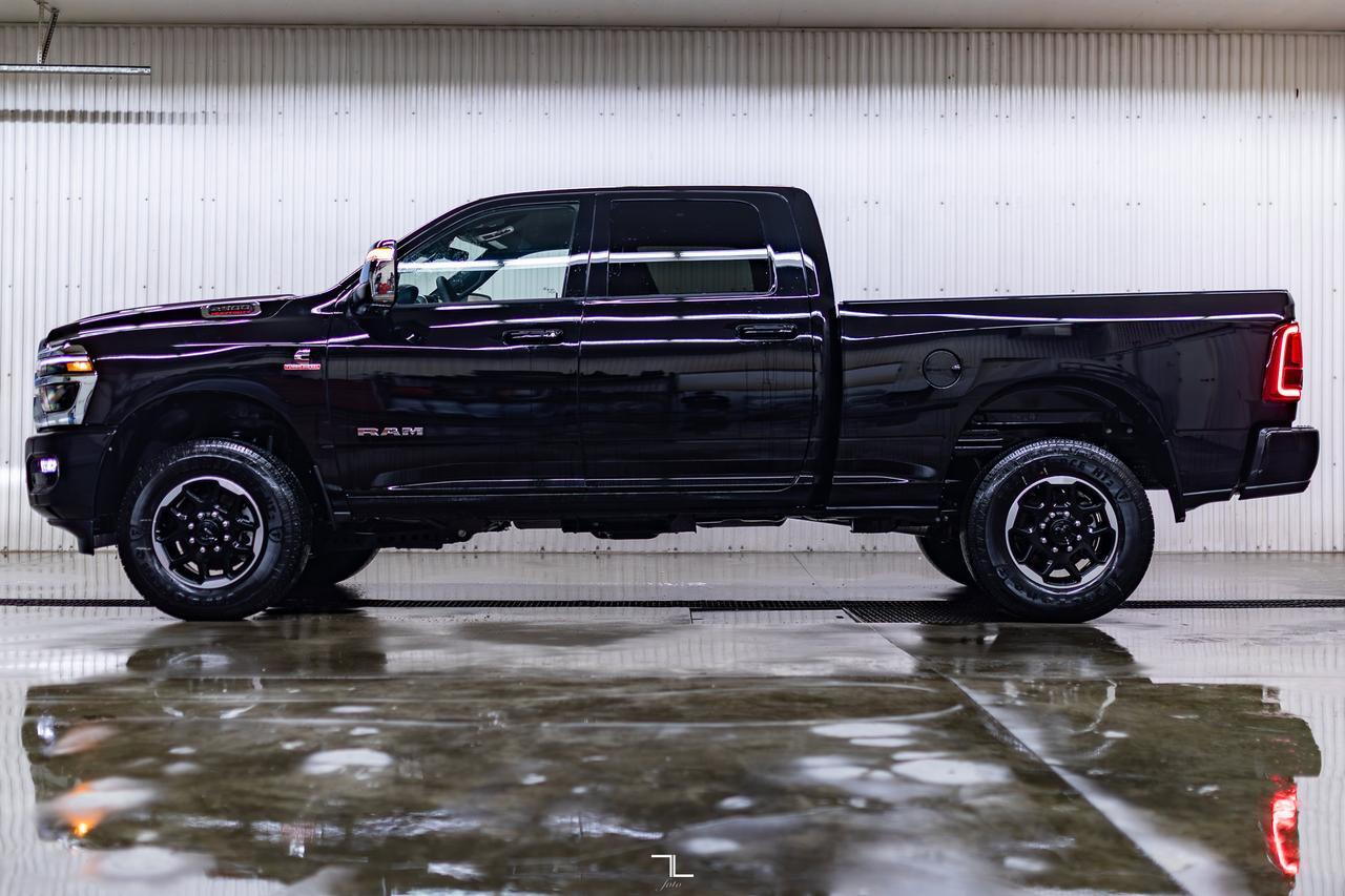 2025 Ram 2500 4x4 Crew Cab Laramie Diesel Leather Nav BCam Red Deer AB