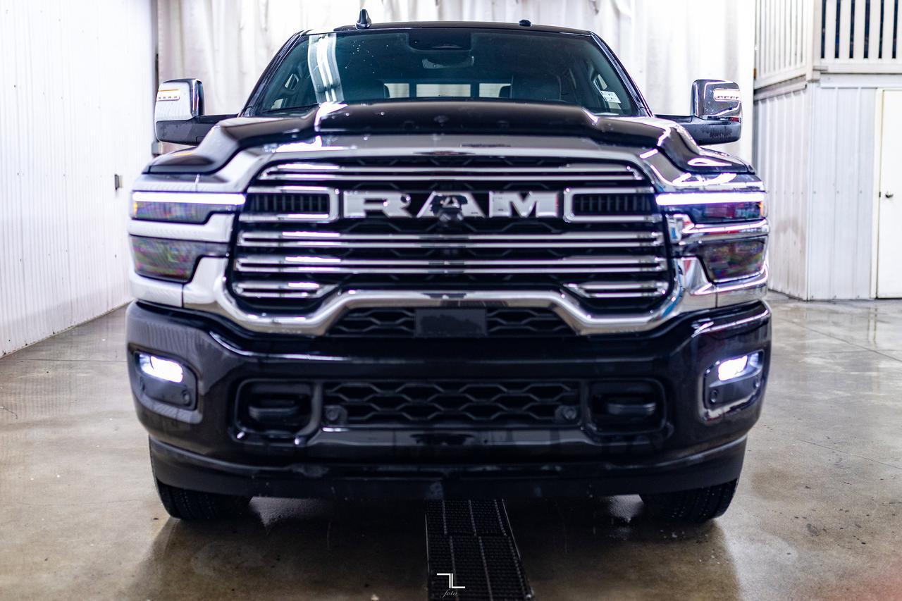 2025 Ram 2500 4x4 Crew Cab Laramie Diesel Leather Nav BCam Red Deer AB