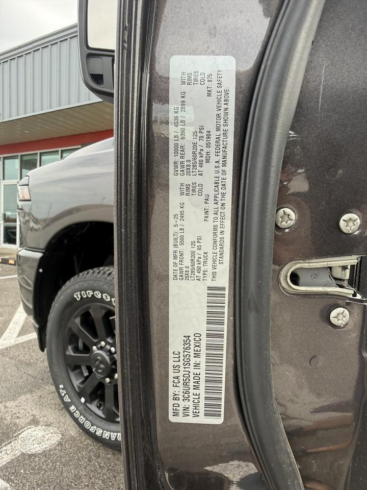 2025 Ram 2500 Big Horn 4x4 6.4L Hemi V8 Big Horn Collinsville OK