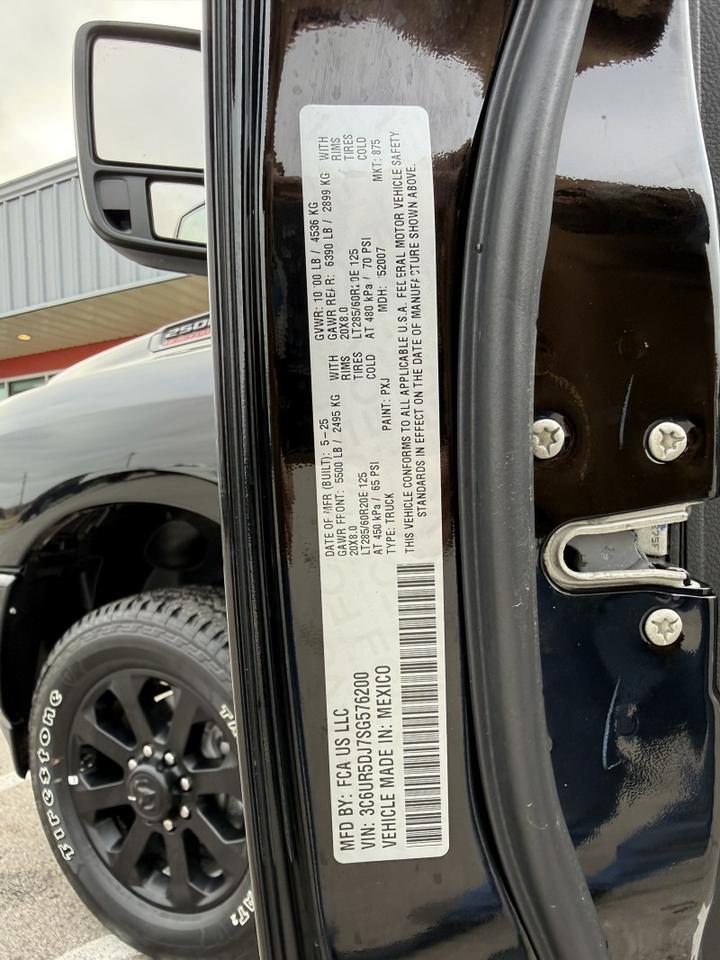 2025 Ram 2500 Big Horn 4x4 6.4L Hemi V8 Collinsville OK