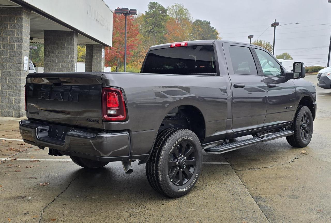 2025 Ram 2500 Big Horn 4x4 Crew Cab Night Edition W/Big Horn Level 1 Plus and Heated Seats Concord NC