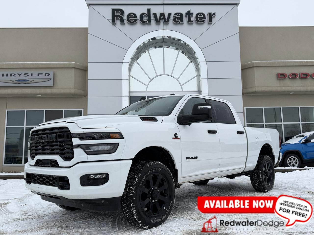 2025 Ram 2500 Big Horn Crew Cab 4x4 | Cummins Diesel | 12IN Touchscreen Nav | Heated Seats | Remote Start