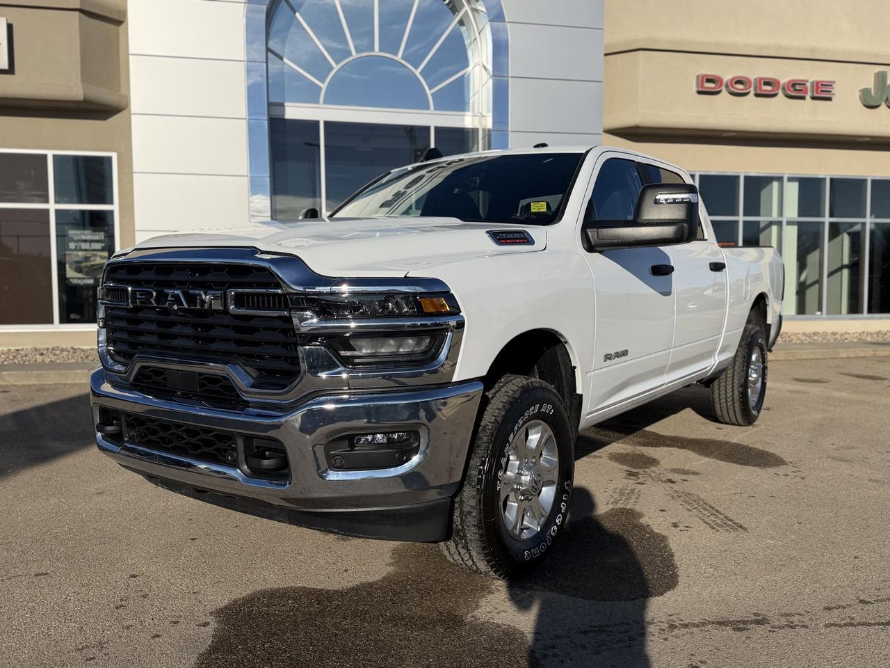 2025 Ram 2500 Big Horn Crew Cab 4x4 | Low KMs | Cummins Diesel | 12IN Display | NAV | Heated Seats | Remote Start Redwater AB