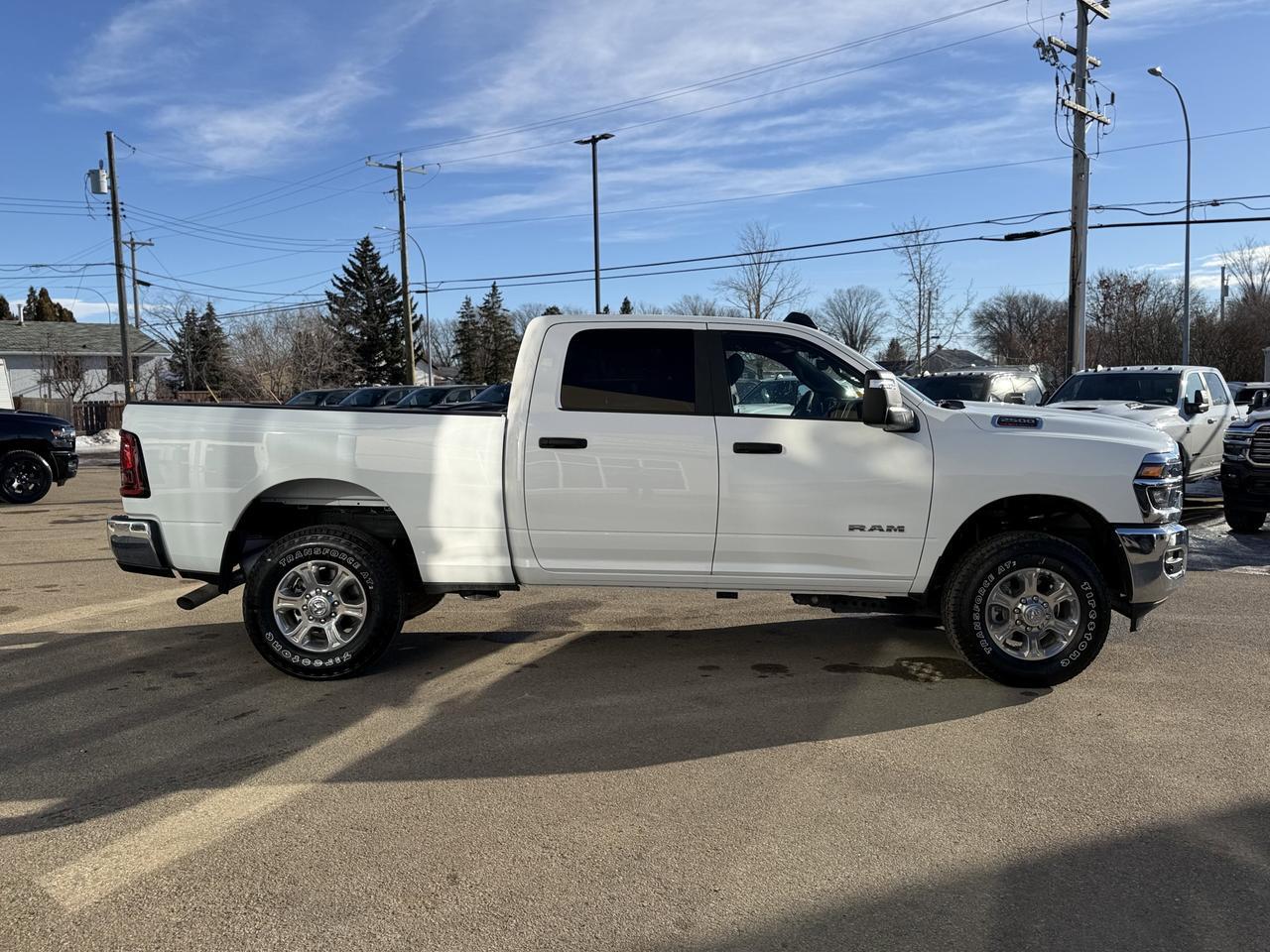 2025 Ram 2500 Big Horn Crew Cab 4x4 | Low KMs | Cummins Diesel | 12IN Display | NAV | Heated Seats | Remote Start Redwater AB