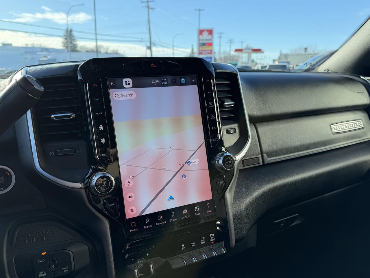 2025 Ram 2500 Big Horn Crew Cab 4x4 | Low KMs | Cummins Diesel | 12IN Display | NAV | Heated Seats | Remote Start Redwater AB