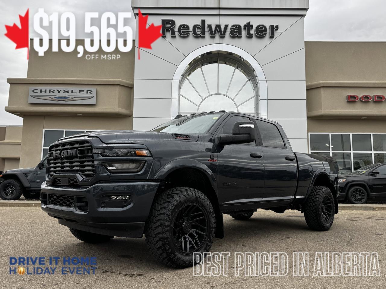 2025 Ram 2500 Big Horn Night Edition Crew Cab 4x4 | RIGGY BOBBY |  Rig Ready Ram | Towing | Heated Seats