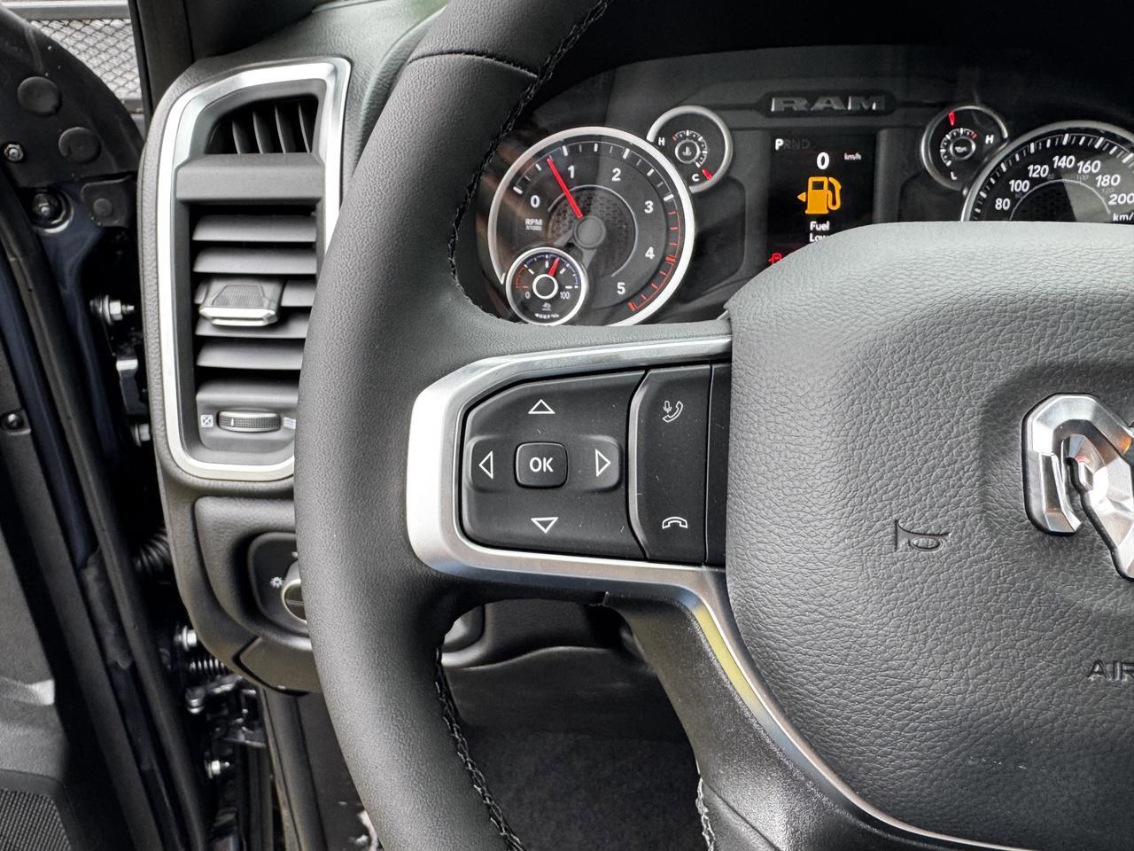 2025 Ram 2500 Big Horn Night Edition Crew Cab 4x4 | Rig Ready Ram | Turbo Diesel | Towing | Heated Seats | NAV Redwater AB