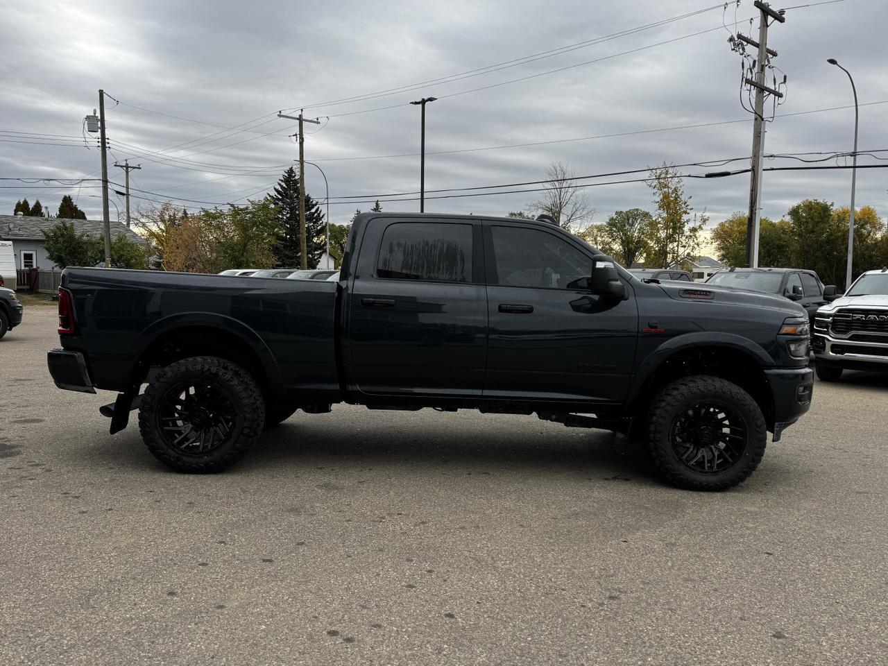 2025 Ram 2500 Big Horn Night Edition Crew Cab 4x4 | Rig Ready Ram | Turbo Diesel | Towing | Heated Seats | NAV Redwater AB