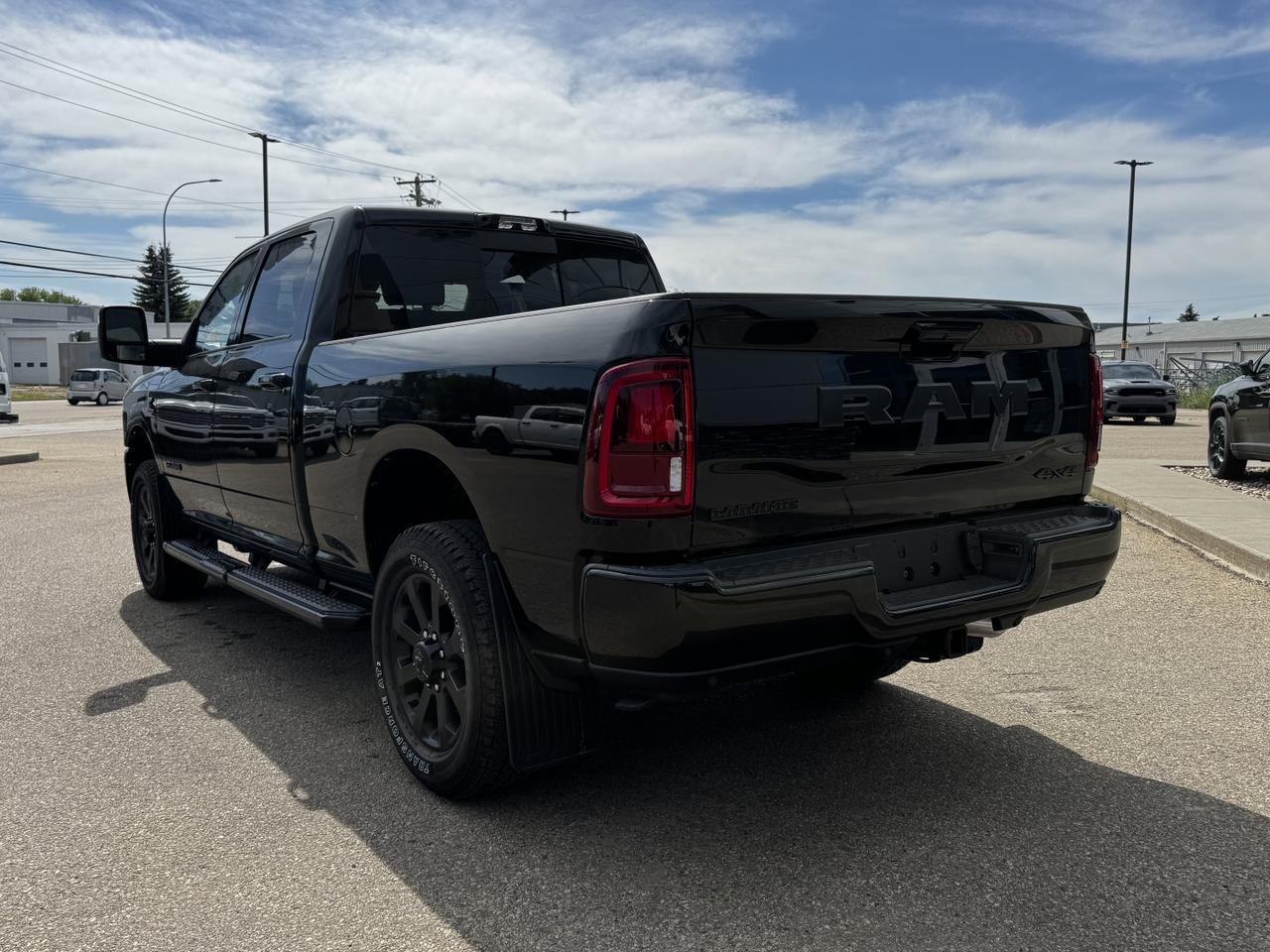 2025 Ram 2500 Laramie Night Edition Crew Cab 4x4 | Cummins | Sport Hood | Sunroof | NAV Redwater AB