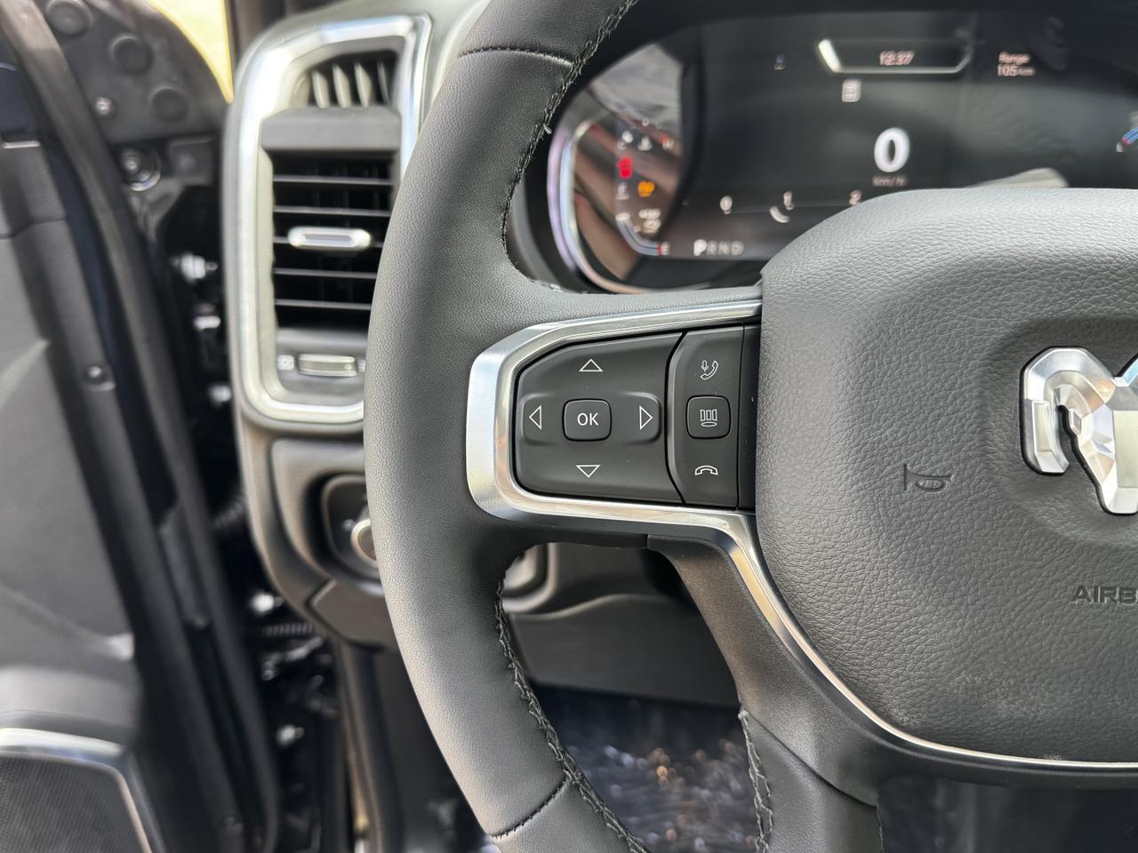 2025 Ram 2500 Laramie Night Edition Crew Cab 4x4 | Cummins Diesel | Leather | Heated Vented Seats | Sunroof Redwater AB
