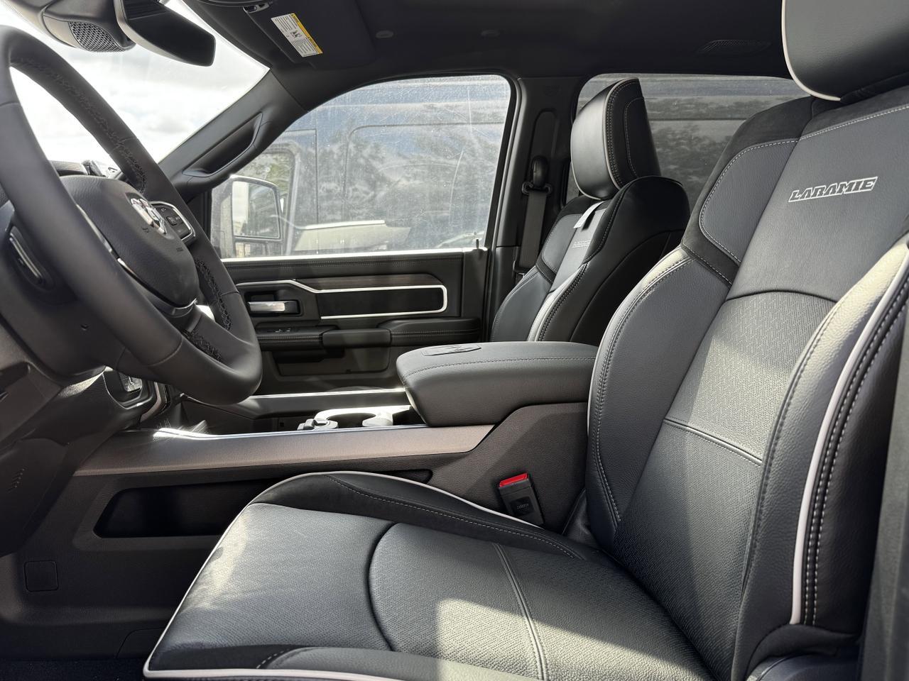 2025 Ram 2500 Laramie Night Edition Crew Cab 4x4 | Cummins Diesel | Leather | Heated Vented Seats | Sunroof Redwater AB
