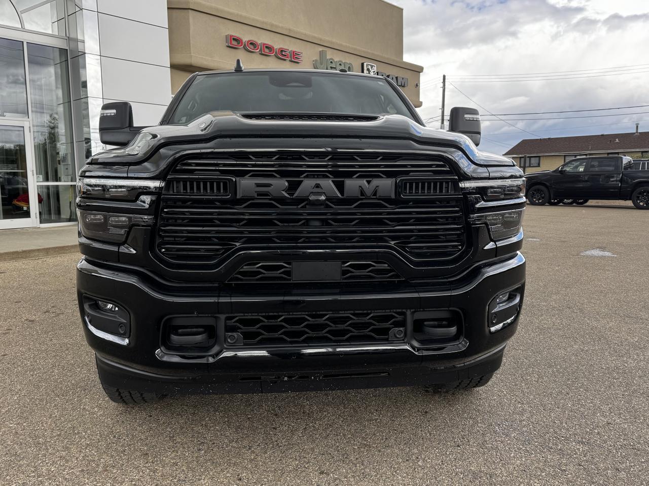 2025 Ram 2500 Laramie Night Edition Crew Cab 4x4 | Cummins Diesel | Leather | Heated Vented Seats | Sunroof Redwater AB