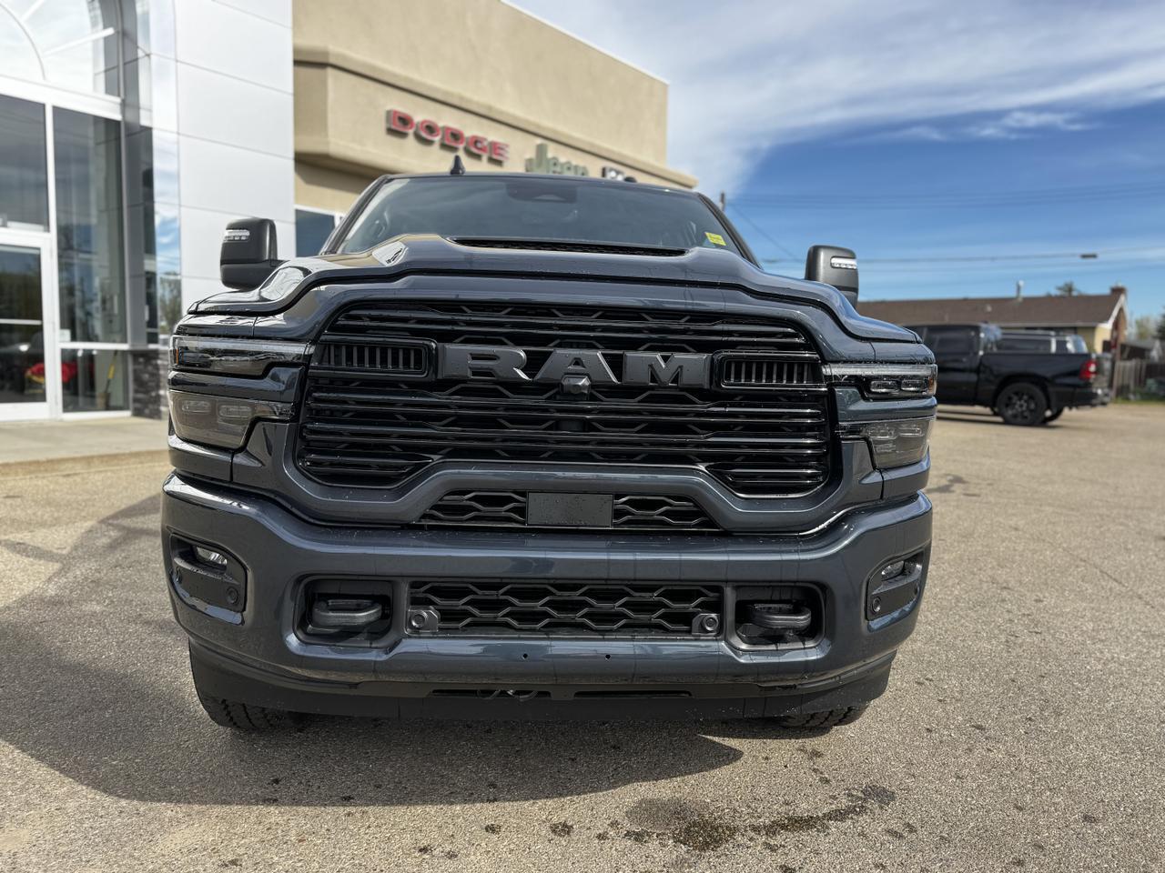2025 Ram 2500 Laramie Night Edition Crew Cab 4x4 | Cummins Diesel | Towing | NAV | Leather | Sunroof Redwater AB