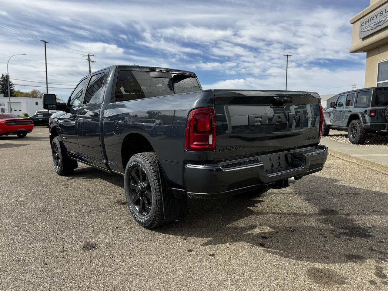 2025 Ram 2500 Laramie Night Edition Crew Cab 4x4 | Cummins Diesel | Towing | NAV | Leather | Sunroof Redwater AB