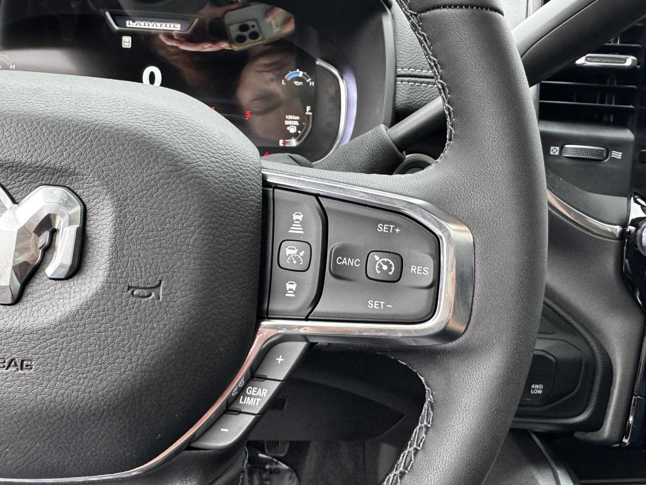 2025 Ram 2500 Laramie Night Edition Crew Cab 4x4 | TOMBSTONE | Rig Ready Ram | Cummins | Heated Vented Seats Redwater AB