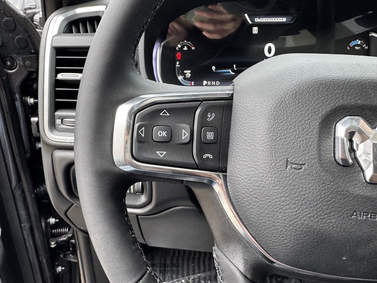 2025 Ram 2500 Laramie Night Edition Crew Cab 4x4 | TOMBSTONE | Rig Ready Ram | Cummins | Heated Vented Seats Redwater AB