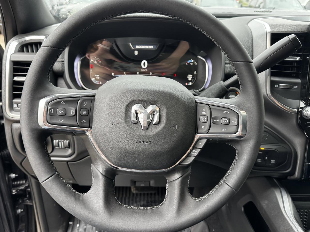 2025 Ram 2500 Laramie Night Edition Crew Cab 4x4 | TOMBSTONE | Rig Ready Ram | Cummins | Heated Vented Seats Redwater AB