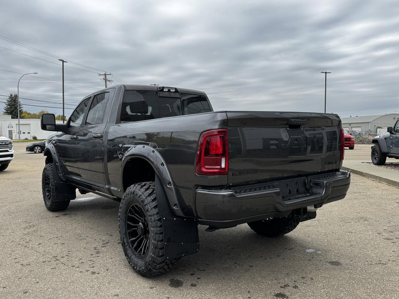 2025 Ram 2500 Laramie Night Edition Crew Cab 4x4 | TOMBSTONE | Rig Ready Ram | Cummins | Heated Vented Seats Redwater AB
