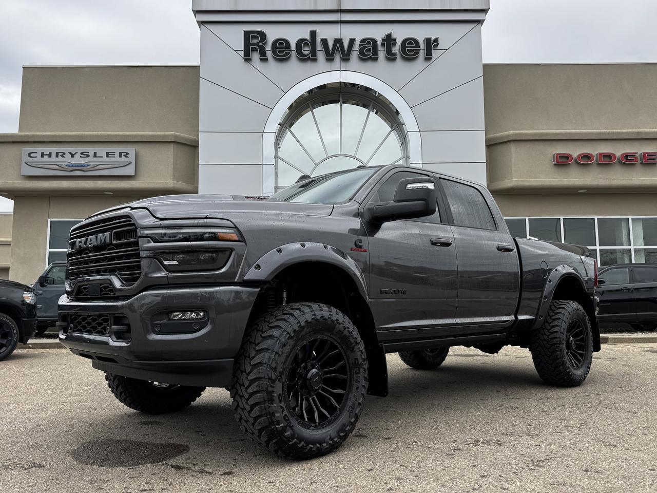 2025 Ram 2500 Laramie Night Edition Crew Cab 4x4 | TOMBSTONE | Rig Ready Ram | Cummins | Heated Vented Seats
