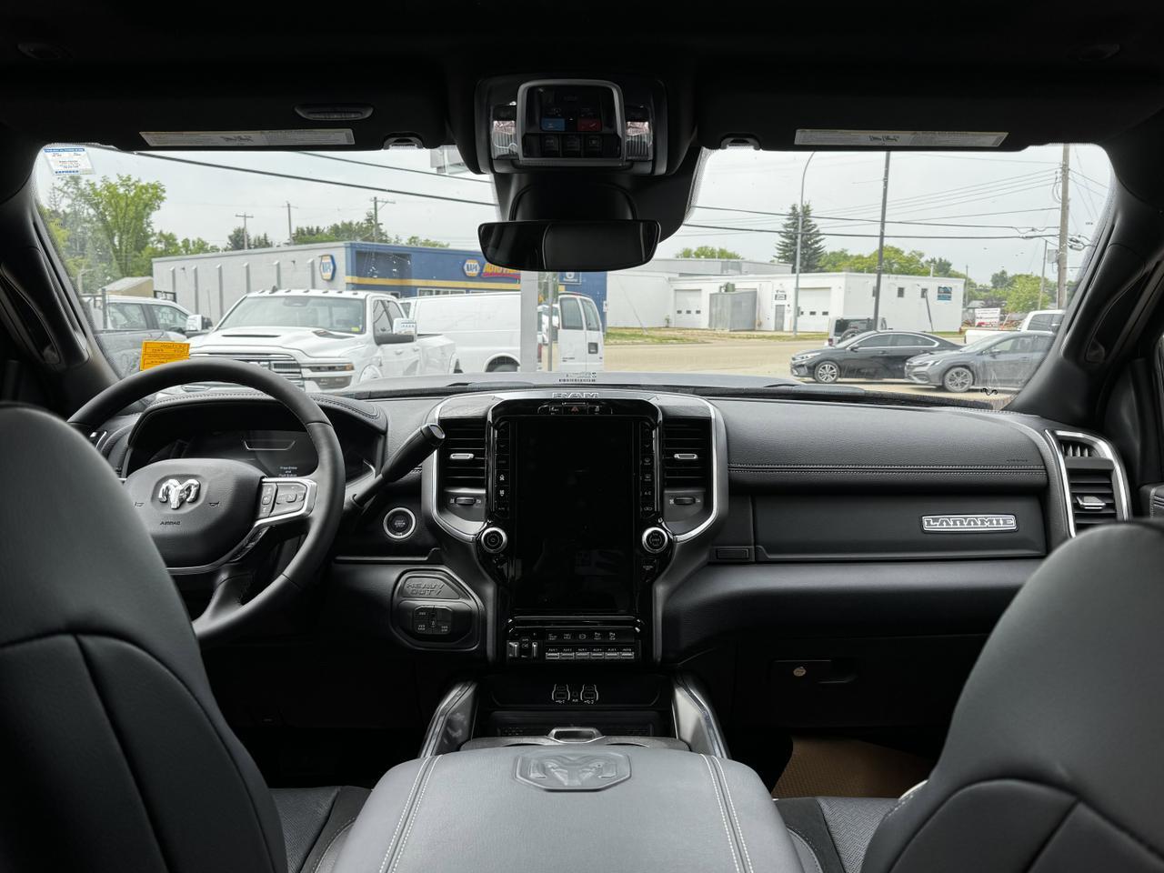 2025 Ram 2500 Laramie Night Edition Mega Cab 4x4 | Rig Ready Ram | Leather | Heated Vented Seats | Sunroof Redwater AB
