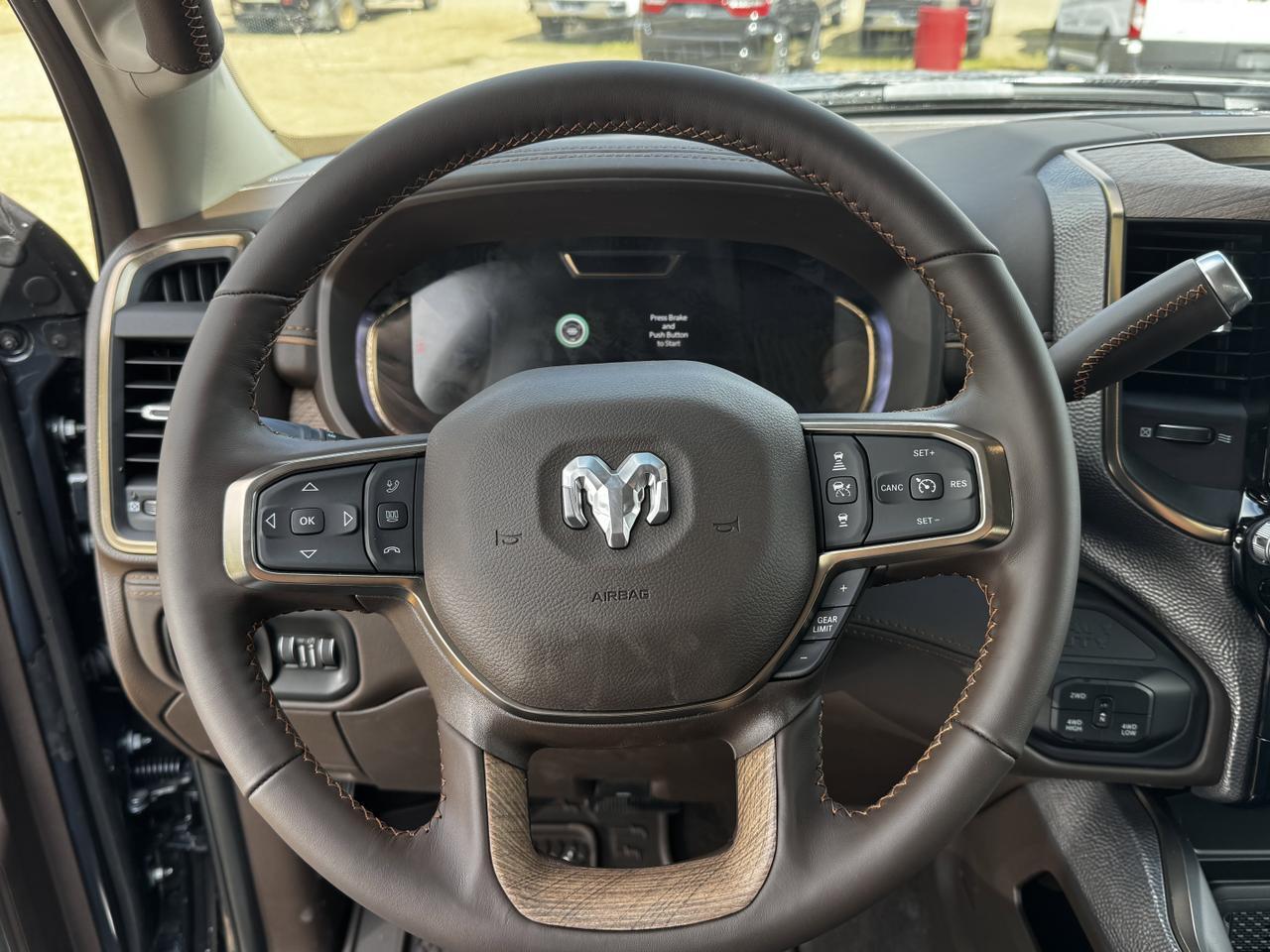 2025 Ram 2500 Limited Longhorn Crew Cab 4x4 | Cummins Diesel | Leather | Towing | Sunroof | Heated Vented Seats Redwater AB