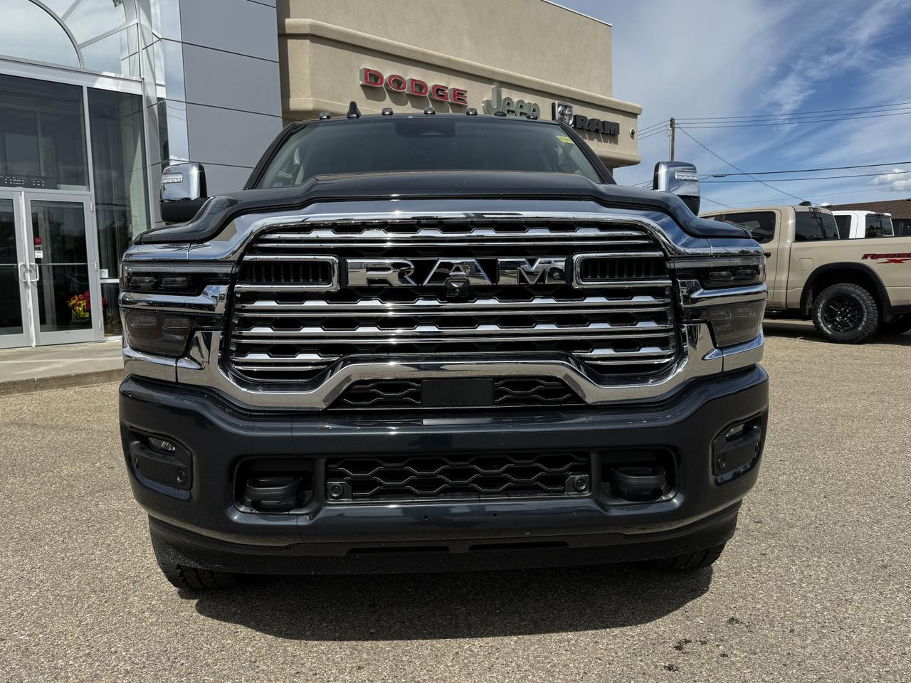 2025 Ram 2500 Limited Longhorn Crew Cab 4x4 | Cummins Diesel | Leather | Towing | Sunroof | Heated Vented Seats Redwater AB