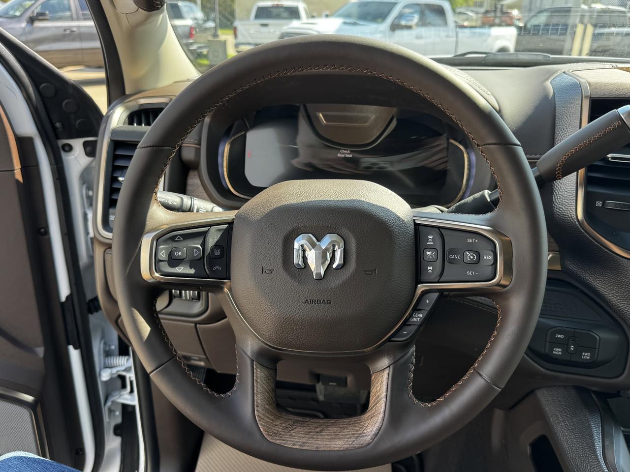2025 Ram 2500 Limited Longhorn Crew Cab 4x4 | Cummins Diesel | Leather | Towing Prep | Sunroof | NAV Redwater AB