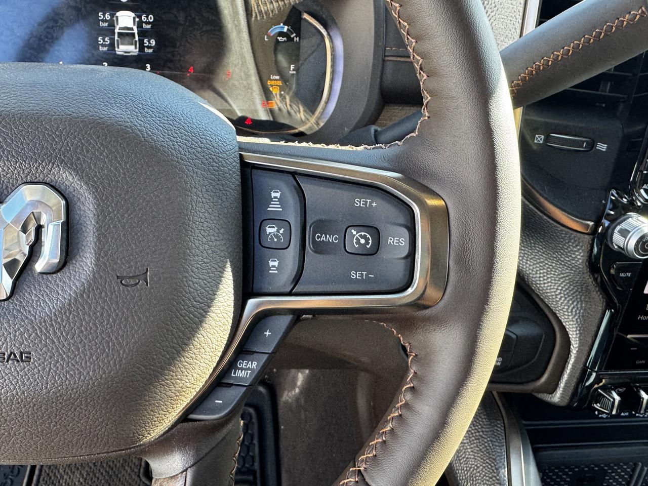 2025 Ram 2500 Limited Longhorn Crew Cab 4x4 | Cummins Diesel | Mountain Brown Seats | Towing Prep | NAV Redwater AB