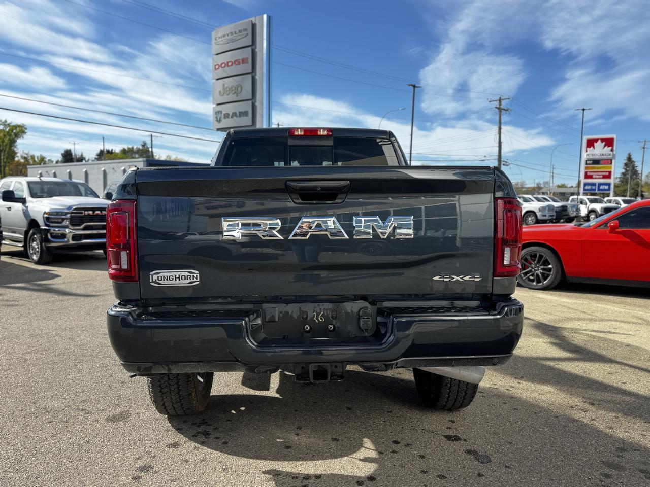 2025 Ram 2500 Limited Longhorn Crew Cab 4x4 | Cummins Diesel | Mountain Brown Seats | Towing Prep | NAV Redwater AB