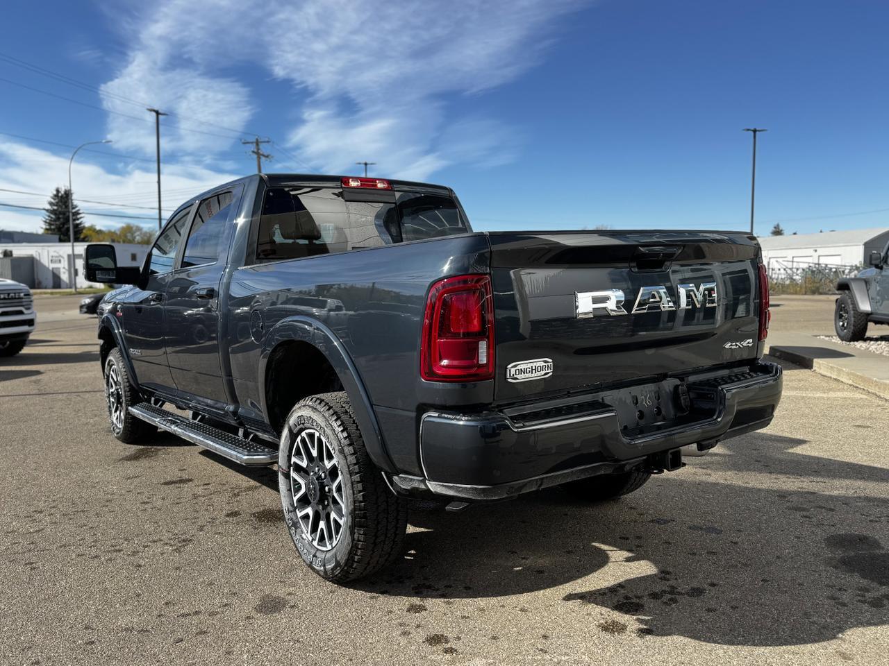 2025 Ram 2500 Limited Longhorn Crew Cab 4x4 | Cummins Diesel | Mountain Brown Seats | Towing Prep | NAV Redwater AB