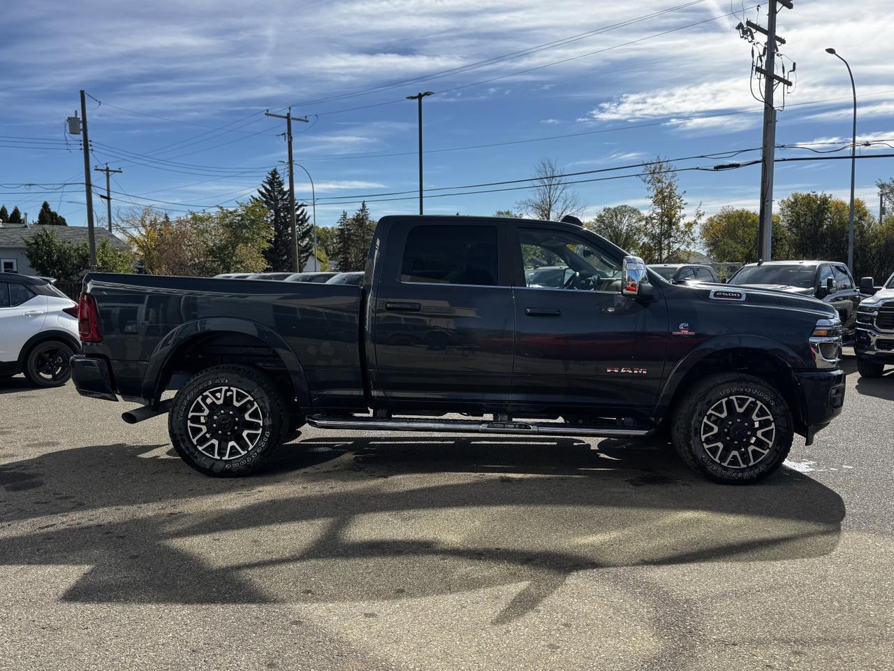 2025 Ram 2500 Limited Longhorn Crew Cab 4x4 | Cummins Diesel | Mountain Brown Seats | Towing Prep | NAV Redwater AB
