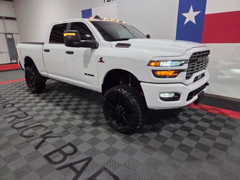 2025 Ram 2500 Lone Star Night Edition Lifted 12in Screen GPS Camera FACTORY WARRANTY Arlington TX