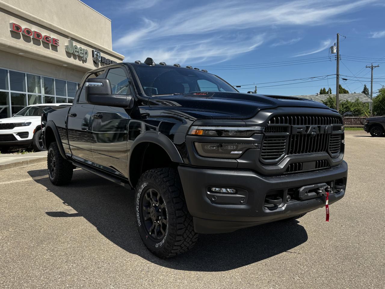2025 Ram 2500 Power Wagon Crew Cab 4x4 | HEMI V8 HD | Leather | Sunroof | Sport Hood Redwater AB
