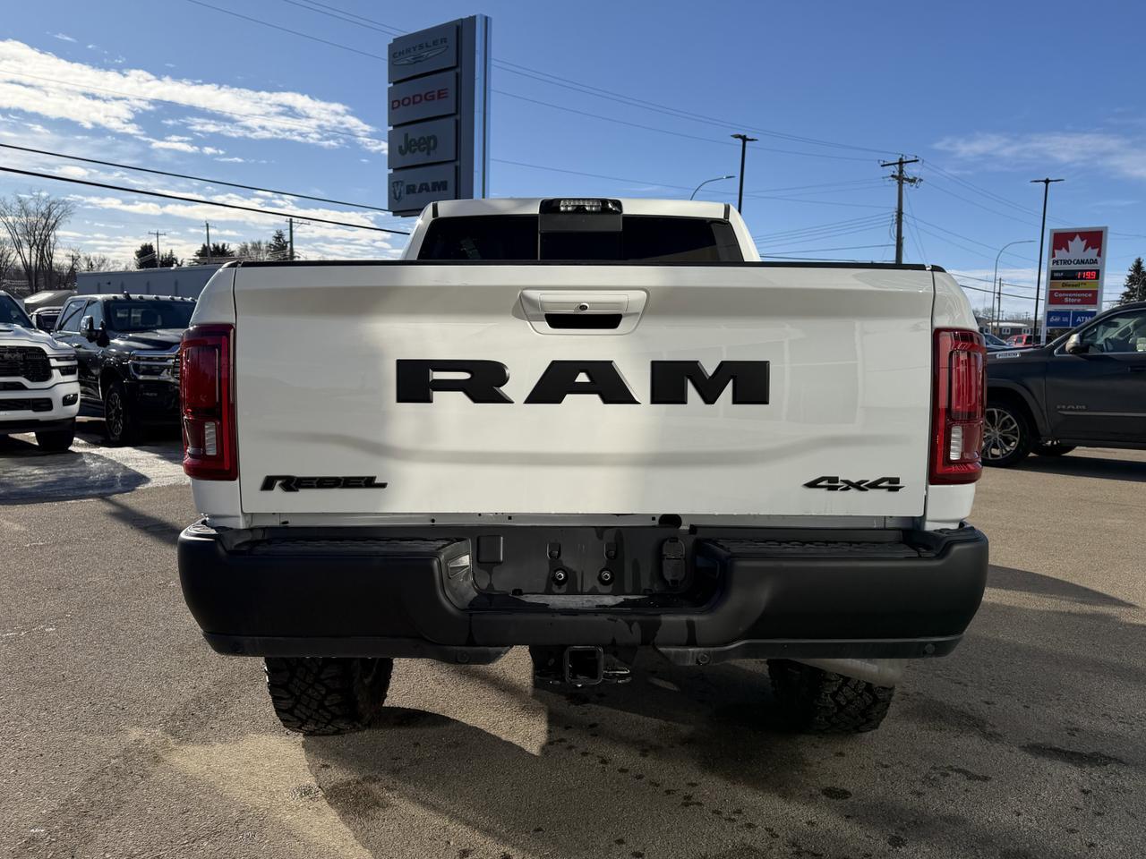 2025 Ram 2500 Rebel Crew Cab 4x4 | Cummins Diesel | 12IN Display | NAV | Backup Camera | Heated Seats Redwater AB