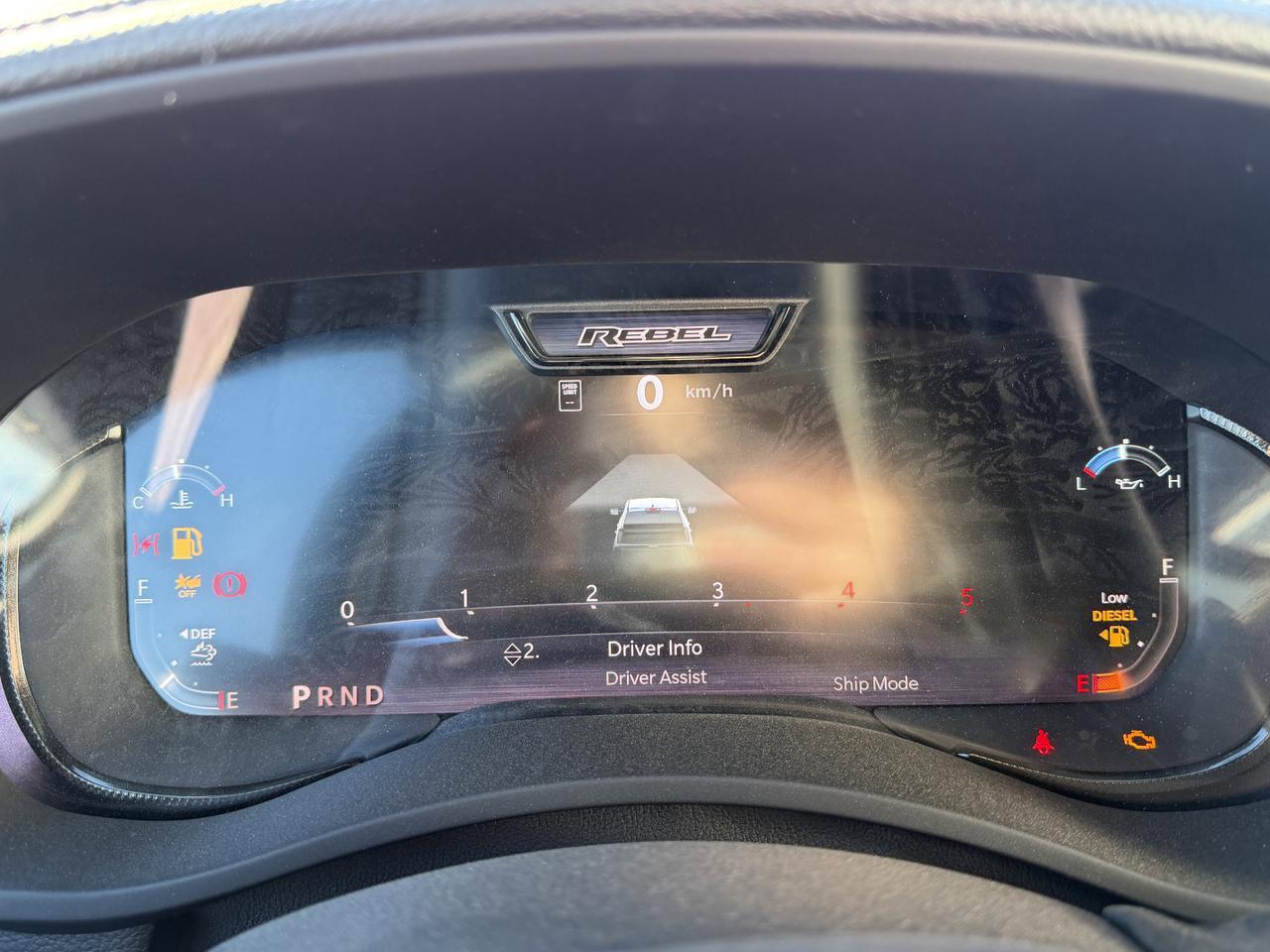 2025 Ram 2500 Rebel Crew Cab 4x4 | Cummins Diesel | 12IN Display | NAV | Backup Camera | Heated Seats Redwater AB