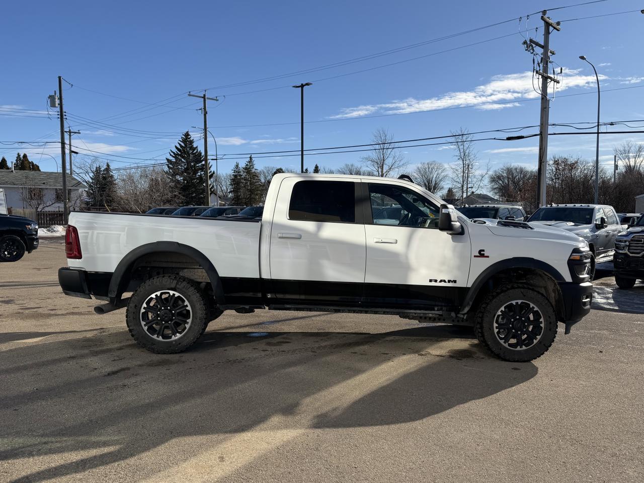 2025 Ram 2500 Rebel Crew Cab 4x4 | Cummins Diesel | 12IN Display | NAV | Backup Camera | Heated Seats Redwater AB