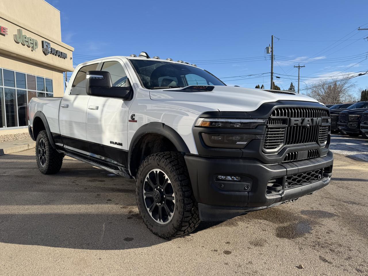 2025 Ram 2500 Rebel Crew Cab 4x4 | Cummins Diesel | 12IN Display | NAV | Backup Camera | Heated Seats Redwater AB