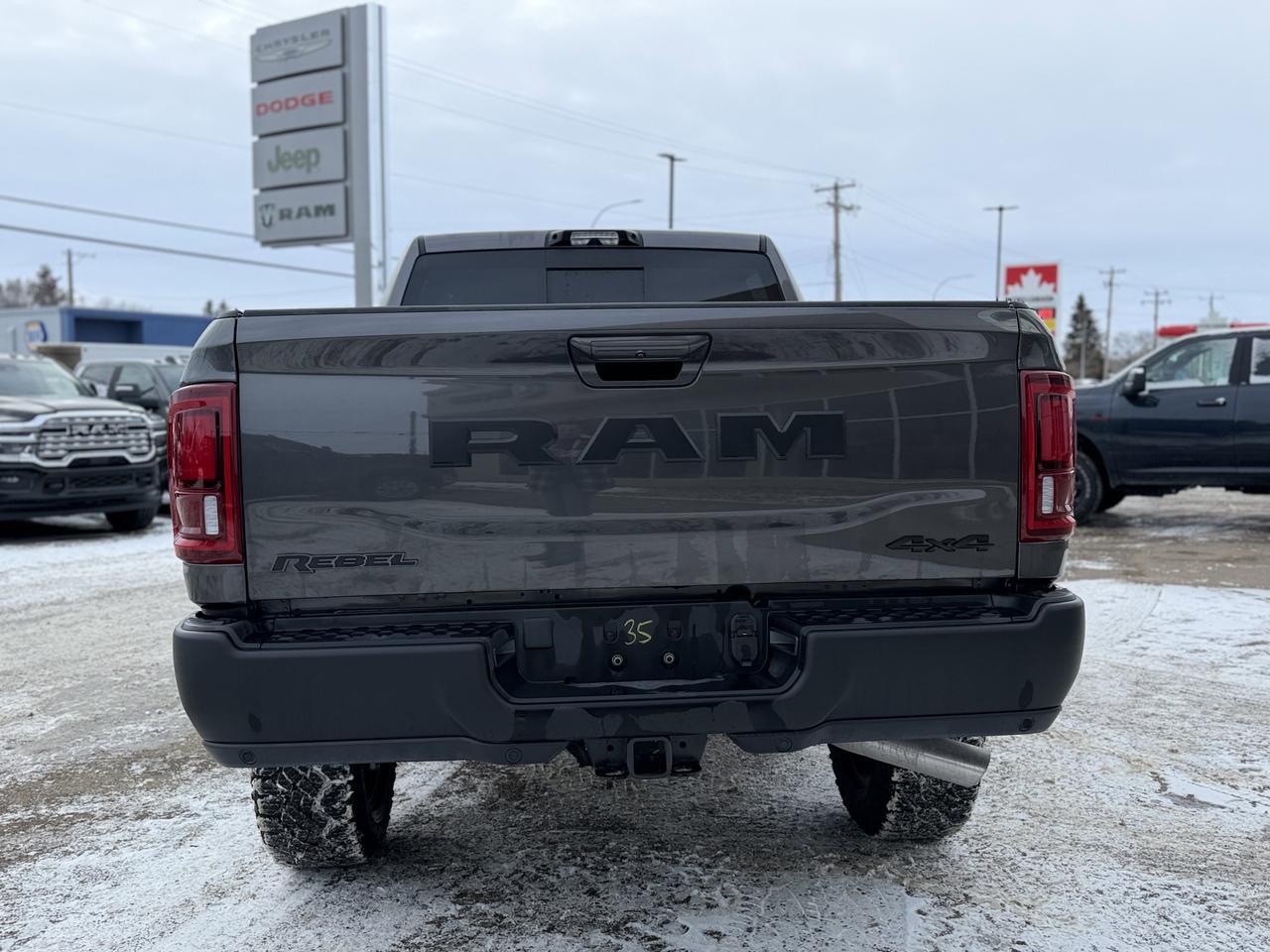 2025 Ram 2500 Rebel Crew Cab 4x4 | Cummins Diesel | Low KMs | NAV | Backup Camera | Tow Hooks Redwater AB