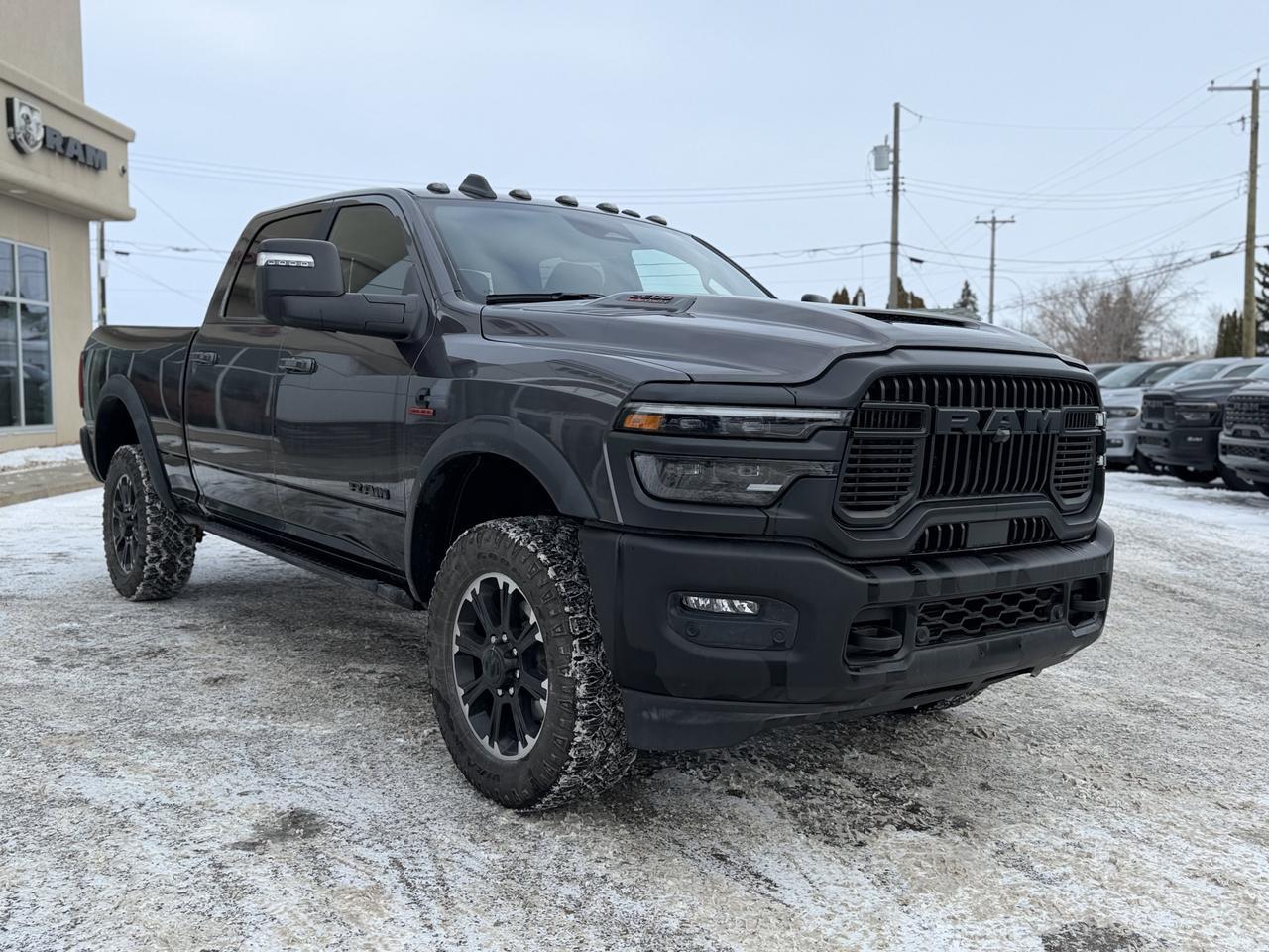 2025 Ram 2500 Rebel Crew Cab 4x4 | Cummins Diesel | Low KMs | NAV | Backup Camera | Tow Hooks Redwater AB